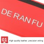 DERANFU Car Safety Cover Strap Seat Belt Shoulder Protector(Red)