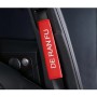 DERANFU Car Safety Cover Strap Seat Belt Shoulder Protector(Red)