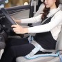 Car Safety Seat Protective Pad with Clip Back Abdominal Belt for Pregnant Woman (Sky Blue)