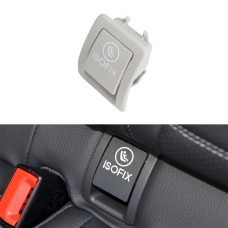 Автомобильный задний ребенок isofix Switch Seatch Seature Cover 2059200513 для Mercedes-Benz W205 2015-2021, левое вождение (серого белого цвета)