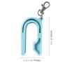 2 PCS Car Seat Key Safety Seat Unlocking Portable Unlock Child Safety Belt Accessories(Baby Blue)