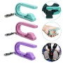 2 PCS Car Seat Key Safety Seat Unlocking Portable Unlock Child Safety Belt Accessories(Baby Blue)