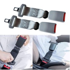 2 PCS Child And Pregnant Woman Car Seat Belt Extender, Length:29cm(Gray)