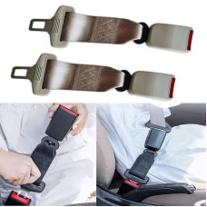 2 PCS Child And Pregnant Woman Car Seat Belt Extender, Length:29cm(Beige)