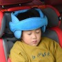 Child Car Seat Head Support Comfortable Safe Sleep Solution Pillows Neck Travel Stroller Soft Cushion(Grey Print)