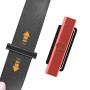 Car Safety Belt Holder Non-Slip Limiter Slack Adjuster(Red)
