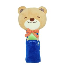 50cm Children Car Belt Cartoon Shoulder Protector Pillow(Bear)