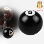 Black 8 Ball Shift Knob for Automatic Gear Shifer, Adapter Size: M10x 1.25