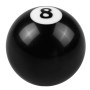 Black 8 Ball Shift Knob for Automatic Gear Shifer, Adapter Size: M10x 1.25