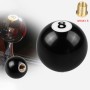 Black 8 Ball Shift Knob for Automatic Gear Shifer, Adapter Size: M10 x 1.5