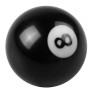 Black 8 Ball Shift Knob for Automatic Gear Shifer, Adapter Size: M10 x 1.5