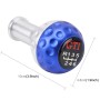 Universal Manual or Automatic Gear Shift Knob  Fit for All Car(Blue)
