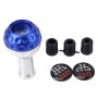 Universal Manual or Automatic Gear Shift Knob  Fit for All Car(Blue)