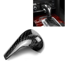 For Left Driving Universal Carbon Fiber Car Gear Shift Knob Modified Shifter Lever Knob for AUDI A4 / A5 / A6 / A7 / Q5 Q7