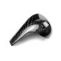 For Left Driving Universal Carbon Fiber Car Gear Shift Knob Modified Shifter Lever Knob for AUDI A4 / A5 / A6 / A7 / Q5 Q7