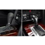 For Left Driving Universal Carbon Fiber Car Gear Shift Knob Modified Shifter Lever Knob for AUDI A4 / A5 / A6 / A7 / Q5 Q7