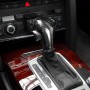 For Left Driving Universal Carbon Fiber Car Gear Shift Knob Modified Shifter Lever Knob for AUDI A4 / A5 / A6 / A7 / Q5 Q7