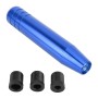 Универсальная длинная полосатая ручка для переключения передач модифицированной ручки переключения передач, длина: 13 см (синий цвет)