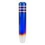 Universal Long Strip Shape Car Gear Shift Knob Modified Shifter Lever Knob, Length: 18cm(Gradient Blue)