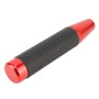 Металлическая кожаная ручка с длинной колонкой, размер: 18x3,3 см (красный)