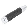 Металлическая кожаная ручка с переключением автомобилей, размер: 18x3,3 см (серебро)