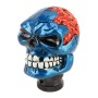 Universal Skull Head Shape Manual or Automatic Gear Shift Knob, Size: 8.7x5.5cm (Blue)