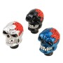 Universal Skull Head Shape Manual or Automatic Gear Shift Knob, Size: 8.7x5.5cm (Blue)