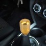 Universal Car Gear Shift Knob Modified Car Gear Shift Knob Auto Transmission Shift Lever Knob Gear Knobs(Gold)