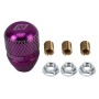 Universal Car Gear Shift Knob Modified Car Gear Shift Knob Auto Transmission Shift Lever Knob Gear Knobs(Purple)