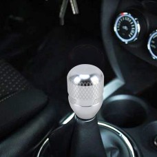 Universal Car Gear Shift Knob Modified Car Gear Shift Knob Auto Transmission Shift Lever Knob Gear Knobs(Silver)