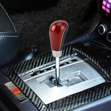 Universal Carbon Fiber Texture Leather Hole Pattern Car Gear Shift Knob Modified Shifter Lever Knob