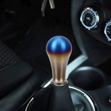Universal Vehicle Car Blue Screwed Gear Shifter Lever Manual Automatic Shift Knob Adapter