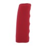 Rubber Car Hand Brake Cover Shift Knob Gear Stick Cushion Cover Car Accessory Interior Decoration Pad(Red)