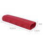 Rubber Car Hand Brake Cover Shift Knob Gear Stick Cushion Cover Car Accessory Interior Decoration Pad(Red)