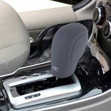 Rubber Car Hand Brake Head Cover Shift Knob Gear Stick Cushion Cover Car Accessory Interior Decoration Pad(Grey)