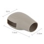 Rubber Car Hand Brake Head Cover Shift Knob Gear Stick Cushion Cover Car Accessory Interior Decoration Pad(Khaki)