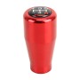 Universal Car Solid Color Cone Shape Shifter Manual Automatic Gear Shift Knob(Red)