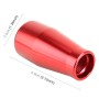 Universal Car Solid Color Cone Shape Shifter Manual Automatic Gear Shift Knob(Red)