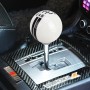 Universal Vehicle Ball Shape Modified Resin Shifter Manual 6-Speed Right-R Gear Shift Knob(Black)