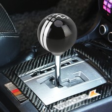 Universal Vehicle Ball Shape Modified Resin Shifter Manual 6-Speed Right-R Gear Shift Knob(Black White)