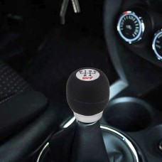 Universal 5 Speed Aluminum Manual Car Gear Shift Knob Shifter Lever Cover