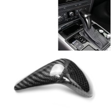 For Left Driving Universal Carbon Fiber Car Gear Shift Knob Modified Shifter Lever Knob for AUDI A7 / A6L