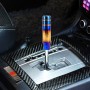 Universal Flame Colorful Long Strip Shape Car Gear Shift Knob Modified Shifter Lever Knob, Length: 13cm