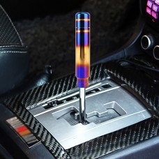 Universal Flame Colorful Long Strip Shape Car Gear Shift Knob Modified Shifter Lever Knob, Length: 18cm