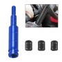 Car Modification Shift Lever Heightening Gear Shifter Extension Rod M10x1.5 (Blue)