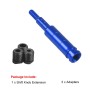 Car Modification Shift Lever Heightening Gear Shifter Extension Rod M10x1.5 (Blue)