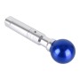 Universal Car Pressable Telescopic Gear Head Gear Shift Knob, Length 18.5cm (Blue)