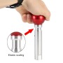 Universal Car Pressable Telescopic Gear Head Gear Shift Knob, Length 18.5cm (Red)