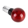 Universal Car Pressable Telescopic Carbon Fiber Gear Head Gear Shift Knob, Length: 9.5cm (Red)