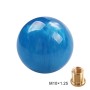 Car Manual Shifter Gear Shift Knob with Adapter M10 x 1.25(Blue)